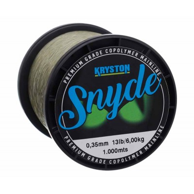 KRYSTON Леска Snyde Premium Grade Copolymer 1000м 0,30мм 13lb Green