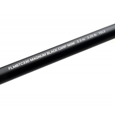 FLAGMAN Удилище карповое 4-х секц. теле Magnum Black Carp NGM 11' 3.25lb 40мм