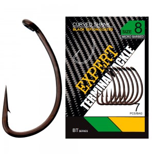 Крючки Carp Pro Curved Shank BT Series №8