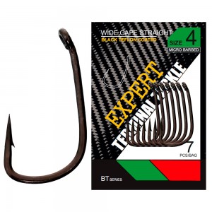 Крючки Carp Pro Wide Gape Straight BT Series №4