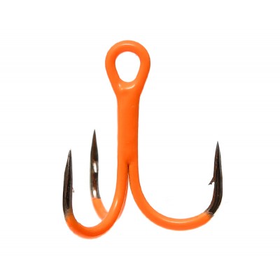 FLAGMAN Крючок тройной Treble hook F36 Orange №10 5шт