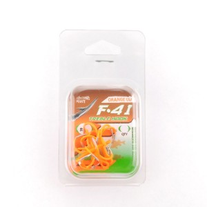 FLAGMAN Крючок тройной Treble hook F41 Orange №10 5шт