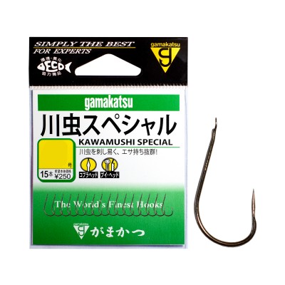 GAMAKATSU Крючок Kawamushi Special №5 с лопаткой BN 15шт
