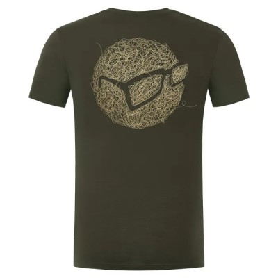 KORDA Футболка Birdsnest Tee Dark Olive XXXL