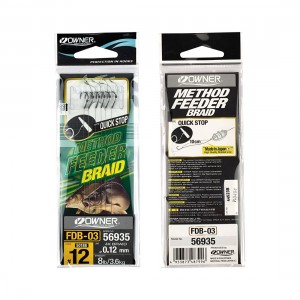 OWNER Оснастка готовая фидерная FDB-03 №12 d0.12мм 6шт