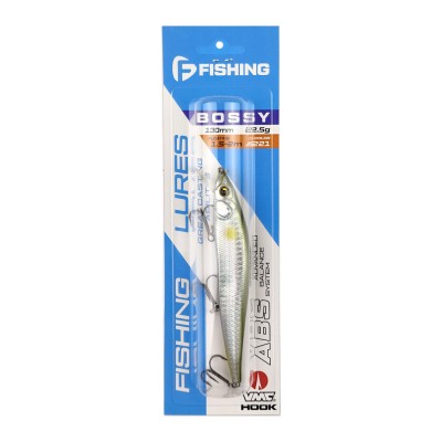 F-FISHING Воблер Bossy 130мм 22.5г 1.5-2.0м A221 Плавающий