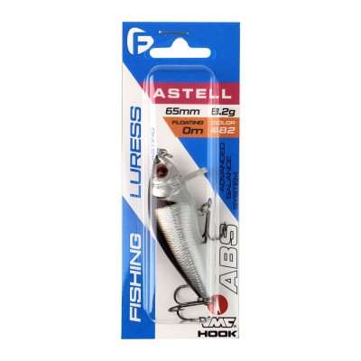 F-FISHING Воблер Astell 65F 65мм 8.2г 482 Плавающий