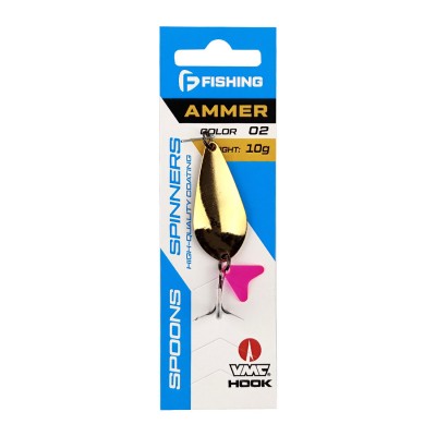 F-FISHING Блесна Ammer 10г Золото