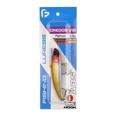 F-FISHING Воблер Credos Vib 70S 70мм 13г 483 Тонущий