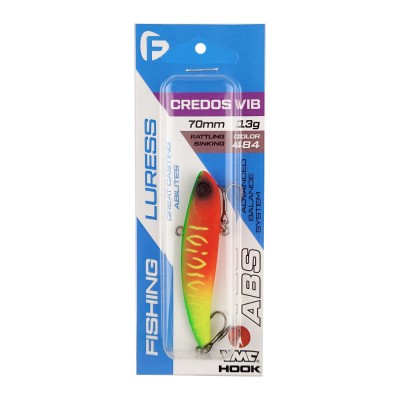 F-FISHING Воблер Credos Vib 70S 70мм 13г 484 Тонущий