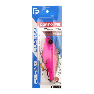 F-FISHING Воблер Cort-X VIB 75S 75мм 21г F103 Тонущий