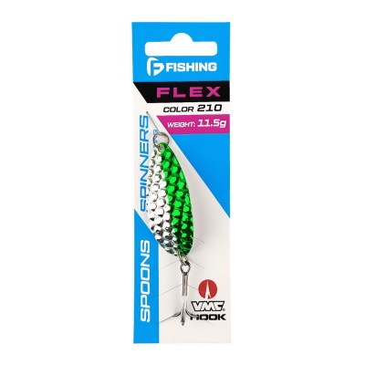 F-FISHING Блесна Flex 11.5г цвет 210