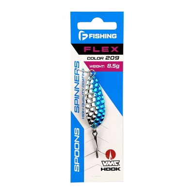 F-FISHING Блесна Flex 8.5г цвет 209