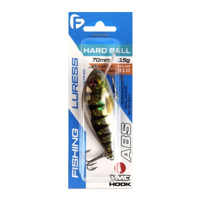 F-FISHING Воблер Hard Ball 70F 70мм 15г 0.5-1.5м 310 Плавающий F-FISHING Воблер Hard Ball 70F 70мм 15г 0.5-1.5м 310 Плавающий