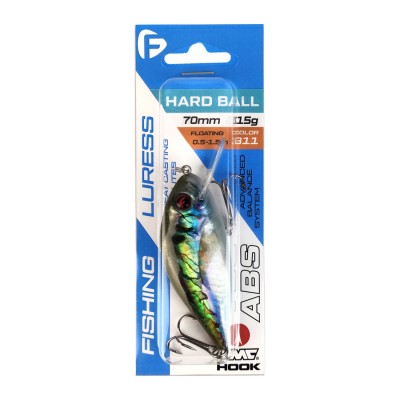 F-FISHING Воблер Hard Ball 70F 70мм 15г 0.5-1.5м 311 Плавающий F-FISHING Воблер Hard Ball 70F 70мм 15г 0.5-1.5м 311 Плавающий