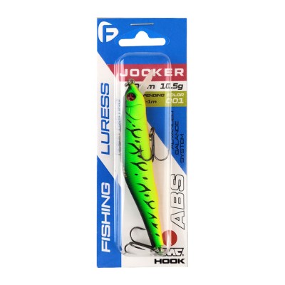 F-FISHING Воблер Jocker 90SP 90мм 10.5г 0.5-1.0м 001 Суспендр F-FISHING Воблер Jocker 90SP 90мм 10.5г 0.5-1.0м 001 Суспендр