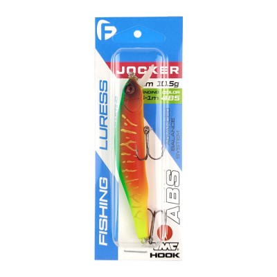 F-FISHING Воблер Jocker 90SP 90мм 10.5г 0.5-1.0м 485 Суспендр
