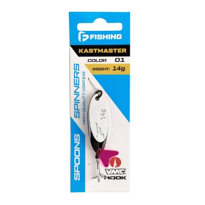 F-FISHING Блесна Kastmaster 14г цвет 01