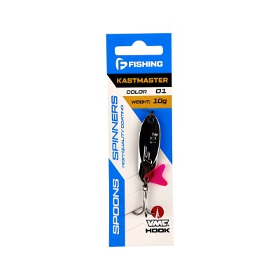 F-FISHING Блесна Kastmaster 10г цвет 01