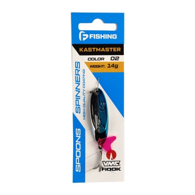 F-FISHING Блесна Kastmaster 14г цвет 02 F-FISHING Блесна Kastmaster 14г цвет 02