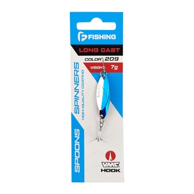 F-FISHING Блесна Long Cast 7г цвет 209