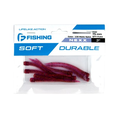F-FISHING Слаг Nexx 3" #130 Mistic Spice 7.5см 8шт F-FISHING Слаг Nexx 3" #130 Mistic Spice 7.5см 8шт