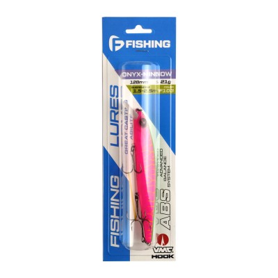 F-FISHING Воблер Onyx Minnow 128SP 128мм 21г F103 Суспендр