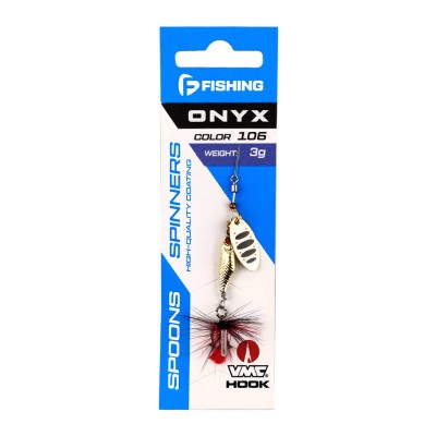 F-FISHING Блесна Onyx 3г цвет 106 F-FISHING Блесна Onyx 3г цвет 106
