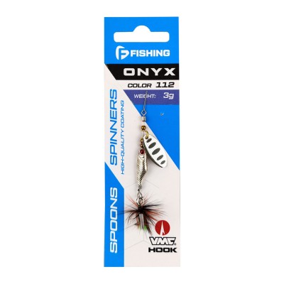 F-FISHING Блесна Onyx 3г цвет 112 F-FISHING Блесна Onyx 3г цвет 112
