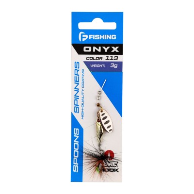 F-FISHING Блесна Onyx 3г цвет 113 F-FISHING Блесна Onyx 3г цвет 113