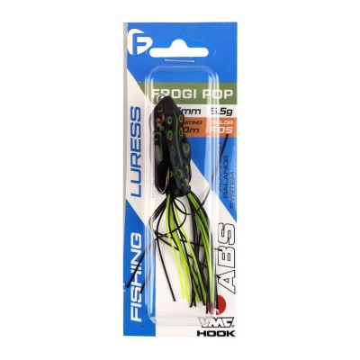 F-FISHING Воблер Frogi Pop 45мм 6.5г F05 Поверхностный F-FISHING Воблер Frogi Pop 45мм 6.5г F05 Поверхностный