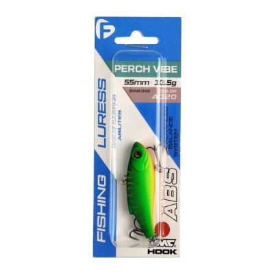 F-FISHING Воблер Perch Vibe 55мм 10.5г A020 Тонущий