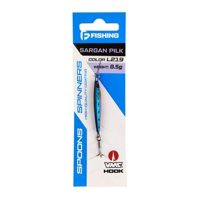 F-FISHING Пилькер Sargan pilk 8.5г 45мм цвет L219
