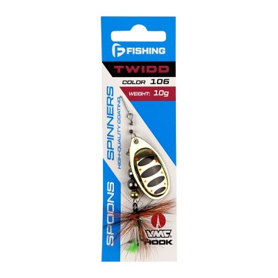 F-FISHING Блесна Twidd 10г цвет 106