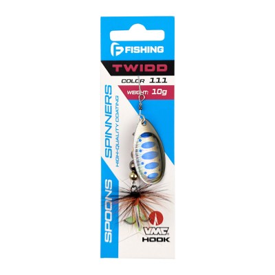 F-FISHING Блесна Twidd 10г цвет 111
