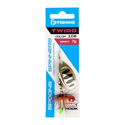 F-FISHING Блесна Twidd 7г цвет 106