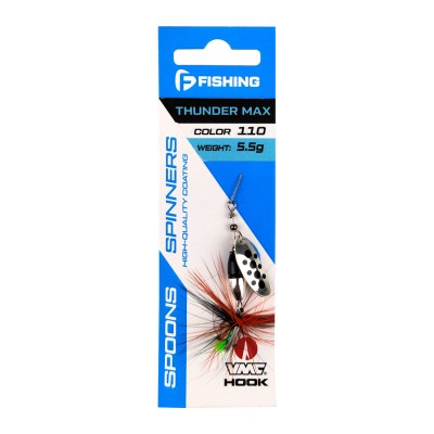 F-FISHING Блесна Thunder Max 5.5г цвет 110 F-FISHING Блесна Thunder Max 5.5г цвет 110