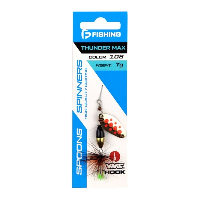 F-FISHING Блесна Thunder Max 7г цвет 108