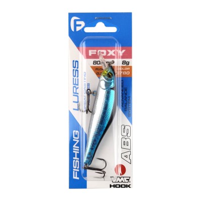 F-FISHING Воблер Foxi 80мм 8г 0.3-1.0м A1780 Плавающий