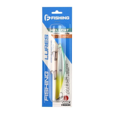 F-FISHING Воблер Hellcat 130F 130мм 19г 1.0-2.0м F1781 Плавающий F-FISHING Воблер Hellcat 130F 130мм 19г 1.0-2.0м F1781 Плавающий