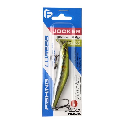 F-FISHING Воблер Jocker 80SP 80мм 8.6г 0.3-1.5м F1200 Суспендр F-FISHING Воблер Jocker 80SP 80мм 8.6г 0.3-1.5м F1200 Суспендр