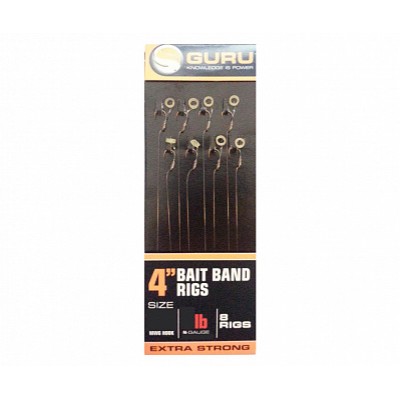 Поводок готовый Guru Bait Band Ready Rig GPW 4" 10см №18