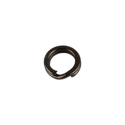 RUZZA Кольцо заводное Flat Split Ring Black №8,5 10шт