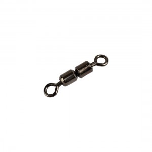 RUZZA Вертлюг двойной High Speed Double Rolling Swivel Black №10 10шт