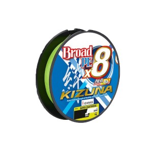 OWNER Шнур Kizuna X8 Broad PE сhartreuse 275м 0.29мм 22.3кг