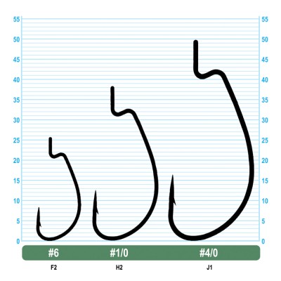 OWNER Крючок J - Light Worm Hook BC №1 6шт