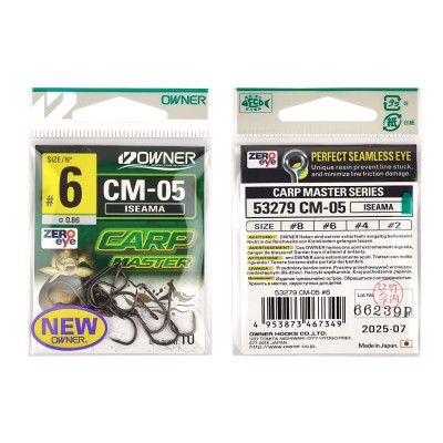 OWNER Крючок Carp Iseama teflon №6 10шт