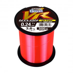 OWNER Леска Broad VR Pink Nylon 500м 0,235мм 3,6кг