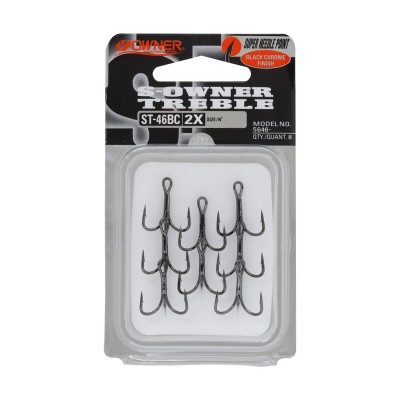 OWNER Крючок тройной ST-46BC №5 8шт