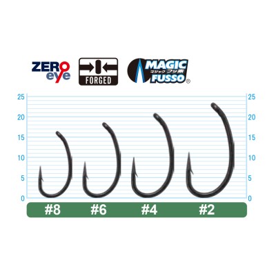 OWNER Крючок Curve Shank teflon №2 8шт